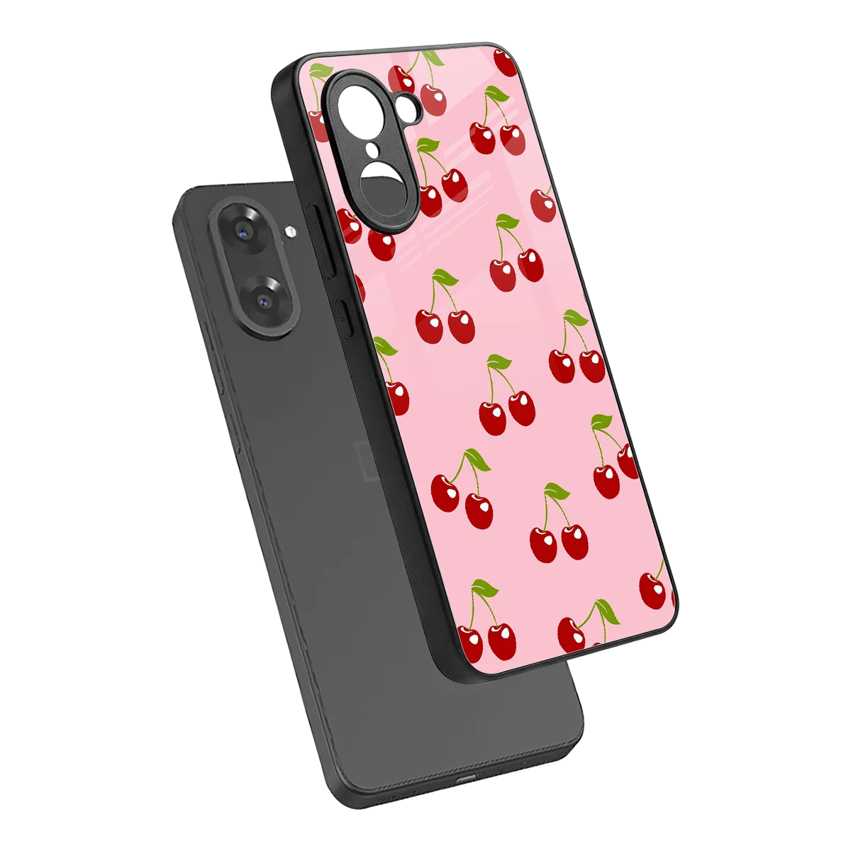 Juicy Pop sleek oneplus nord ce5 5g cover with tempered glass back and TPU edges
