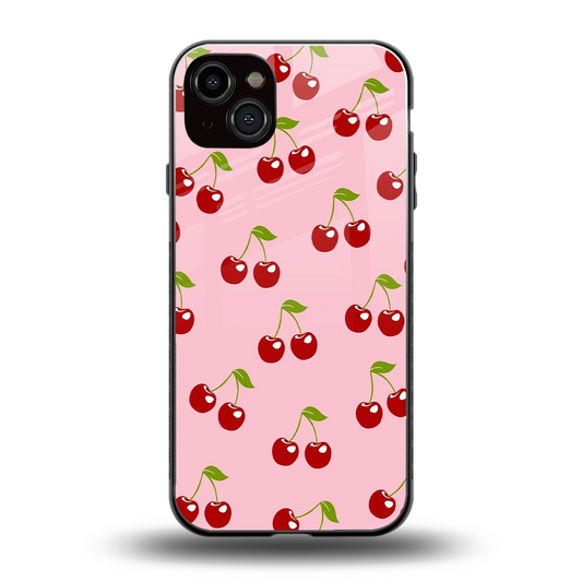 Juicy Pop back phone cover | glass case for iphone 15 plus