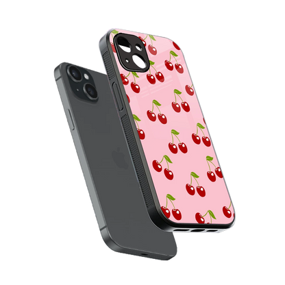 Juicy Pop sleek iphone 14 plus cover with tempered glass back and TPU edges