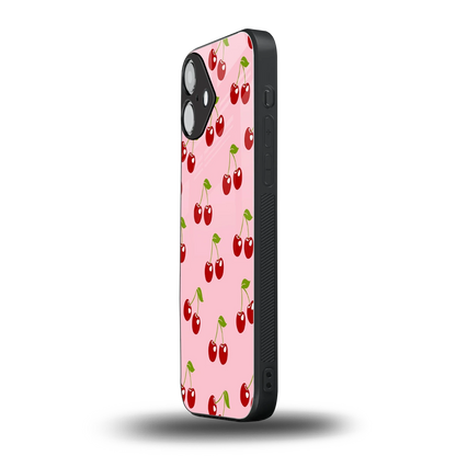 Juicy Pop iphone 16 plus mobile cover | shockproof glass phone case