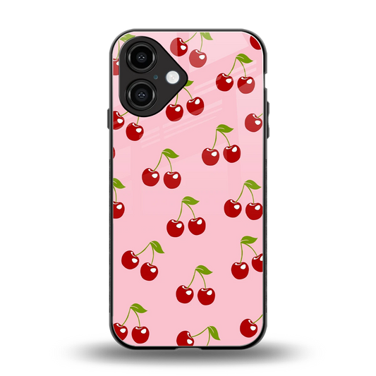 Juicy Pop back phone cover | glass case for iphone 16