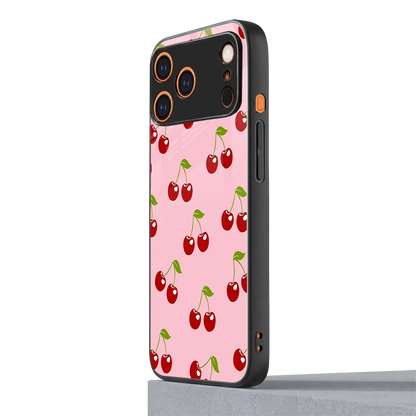 Juicy Pop iphone 17 pro mobile cover | shockproof glass phone case