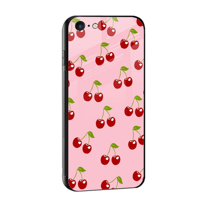 Juicy Pop sleek iphone 6s cover with tempered glass back and TPU edges