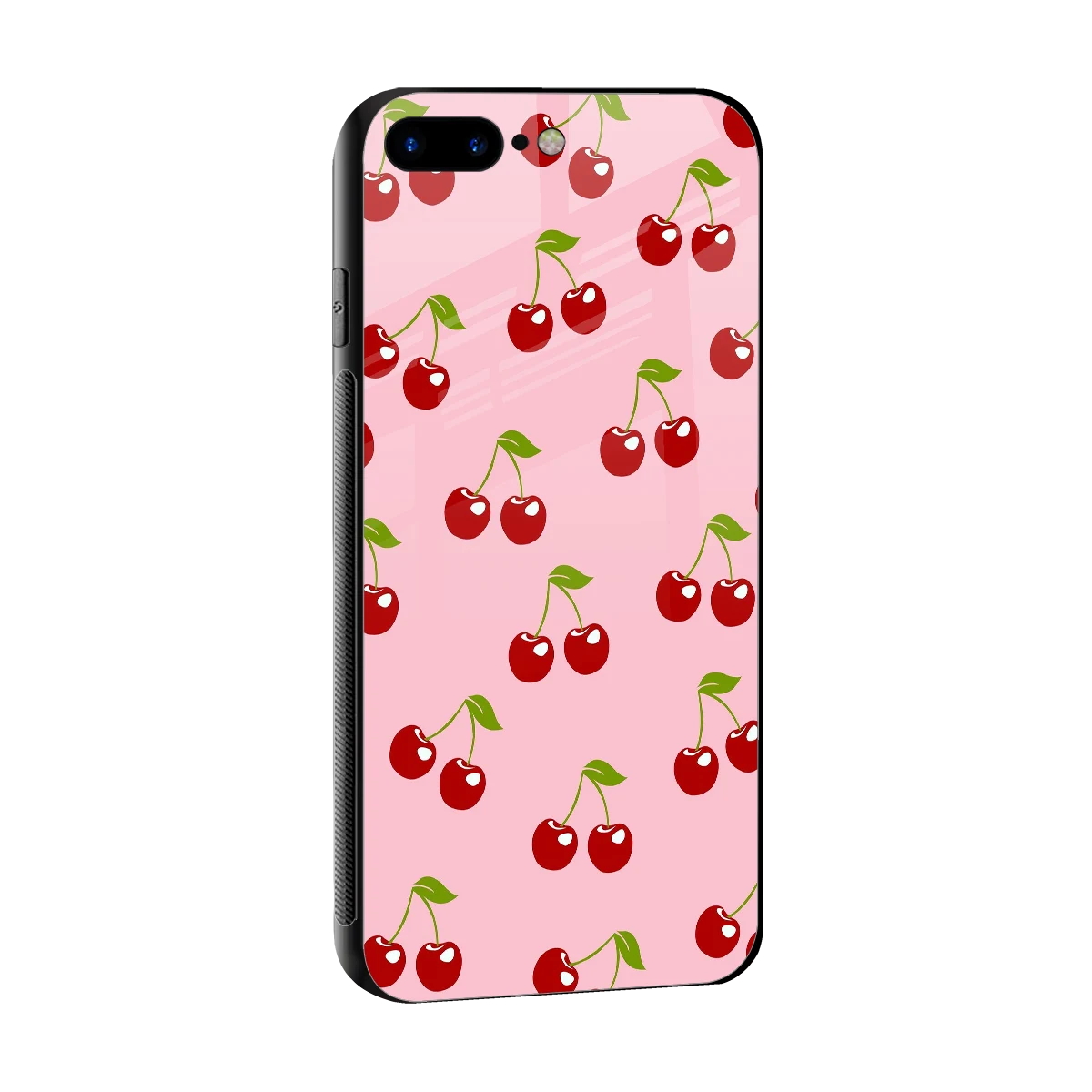 Juicy Pop sleek iphone 7 plus cover with tempered glass back and TPU edges