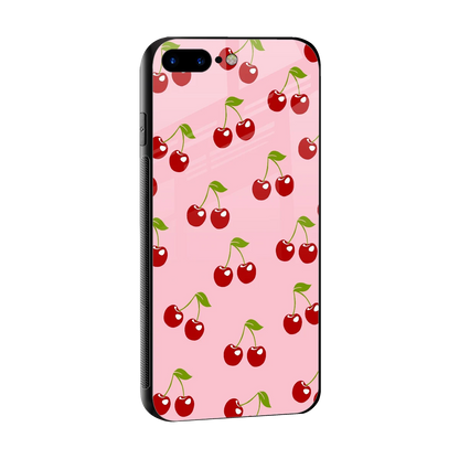 Juicy Pop sleek iphone 7 plus cover with tempered glass back and TPU edges