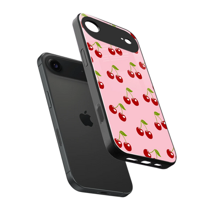 Juicy Pop sleek iphone air cover with tempered glass back and TPU edges