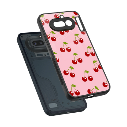 Juicy Pop sleek nothing phone 4a cover with tempered glass back and TPU edges