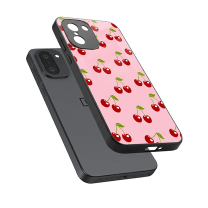Juicy Pop sleek oneplus 15r cover with tempered glass back and TPU edges