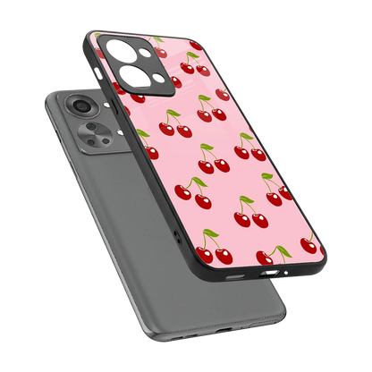 Juicy Pop sleek oneplus nord 2t cover with tempered glass back and TPU edges