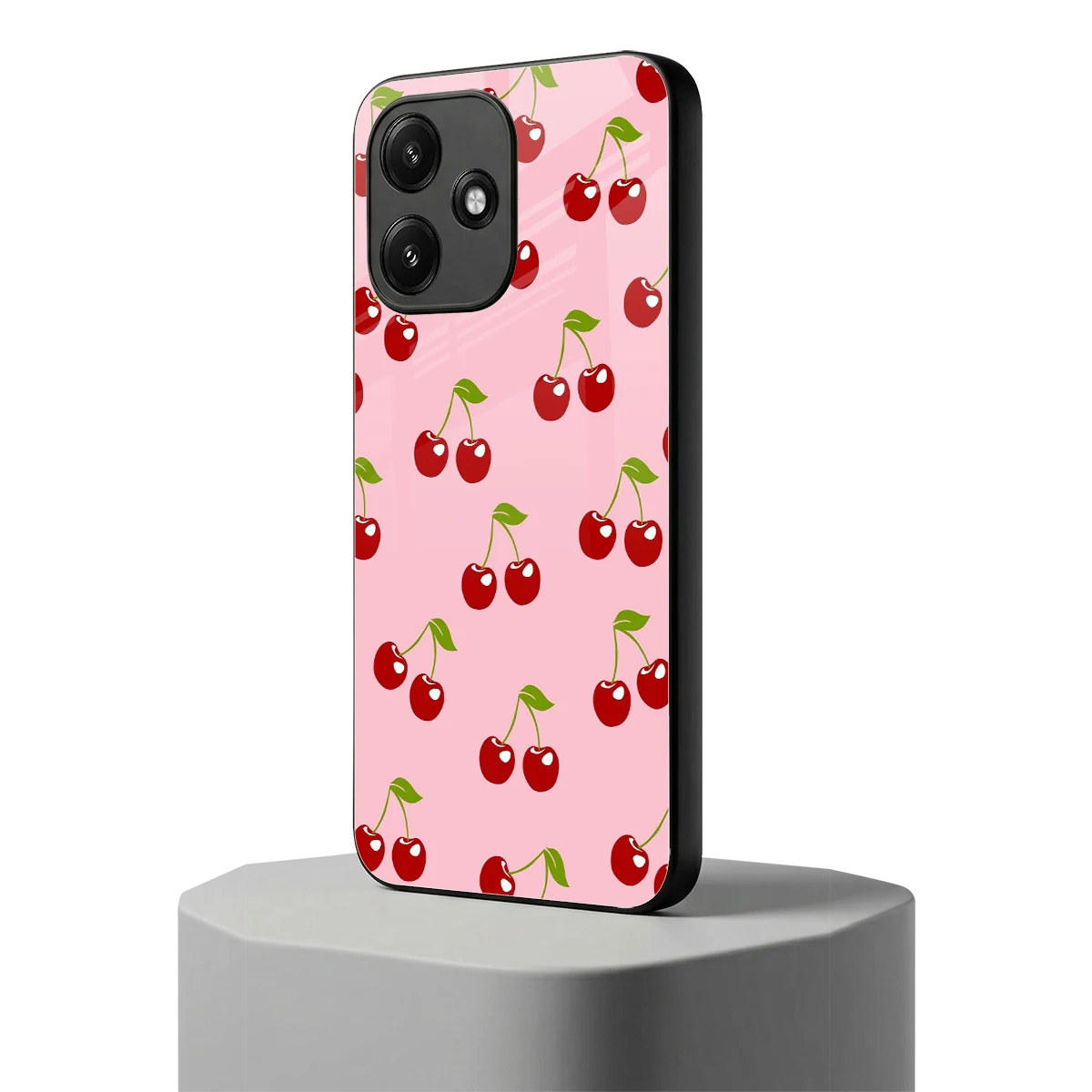 Juicy Pop redmi 12 5g mobile cover | shockproof glass phone case