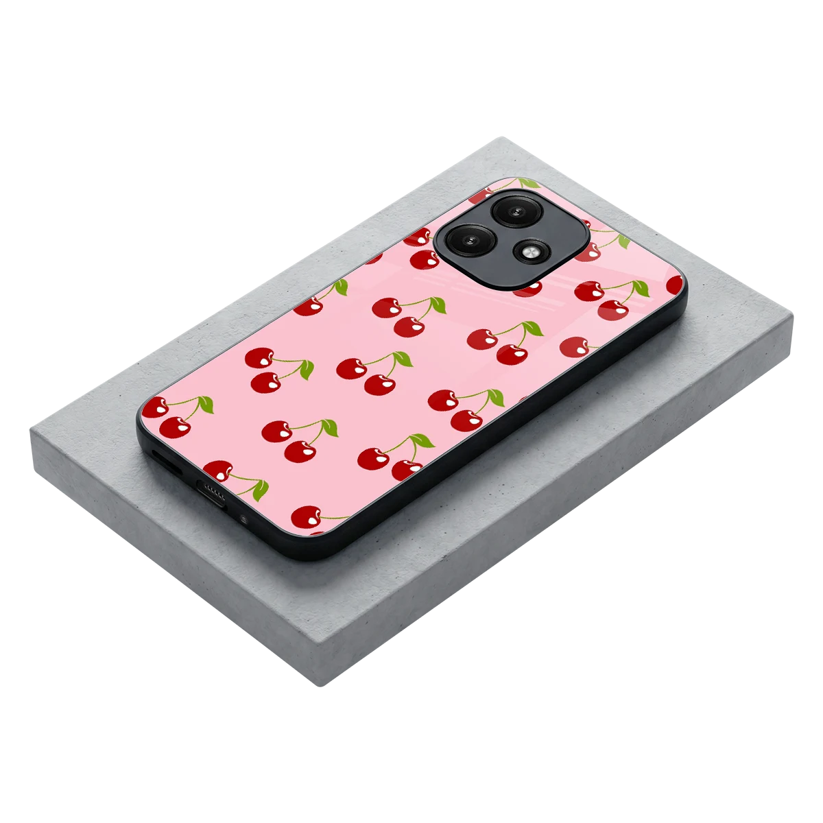 Juicy Pop stylish phone case for redmi 12 5g | glossy glass and slim fit