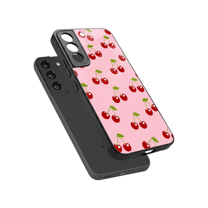 Juicy Pop sleek samsung galaxy s22 cover with tempered glass back and TPU edges