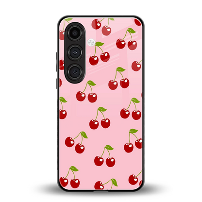 Juicy Pop back phone cover | glass case for samsung galaxy s25 fe