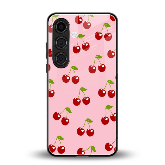 Juicy Pop back phone cover | glass case for samsung galaxy s25 fe