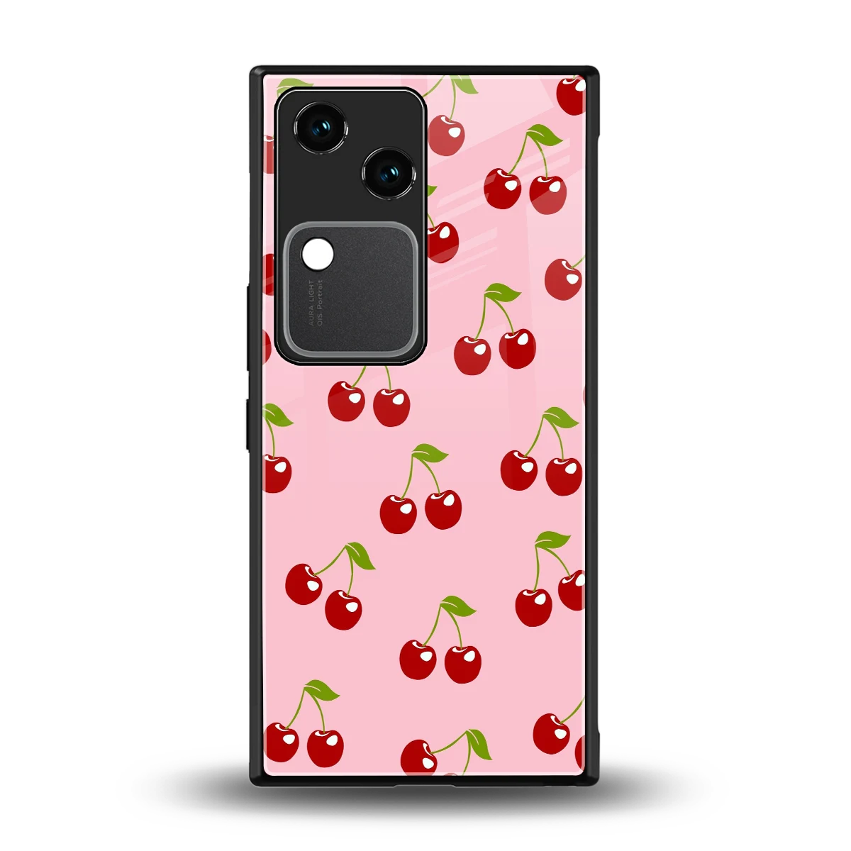 Juicy Pop back phone cover | glass case for vivo v30
