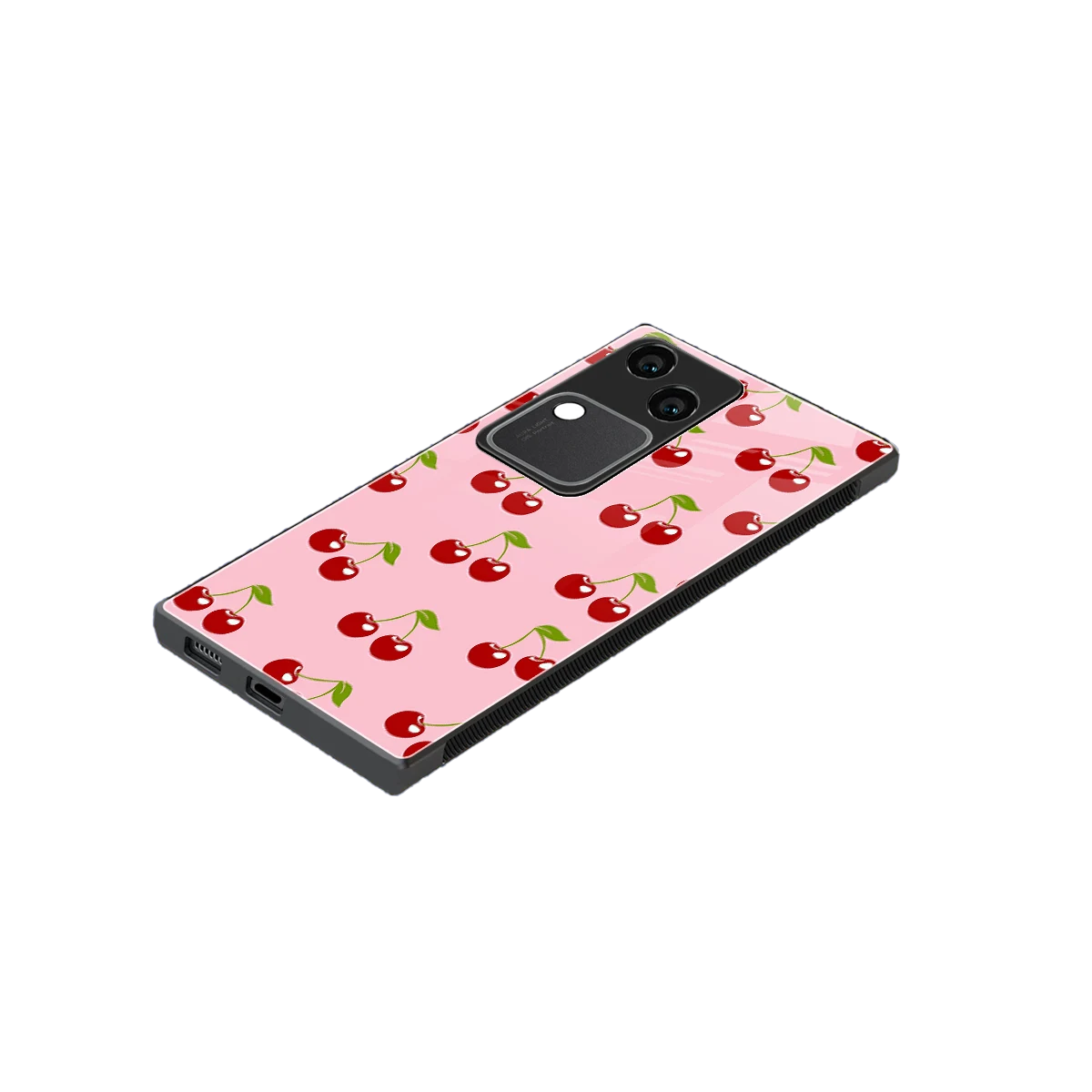Juicy Pop stylish phone case for vivo v30 | glossy glass and slim fit