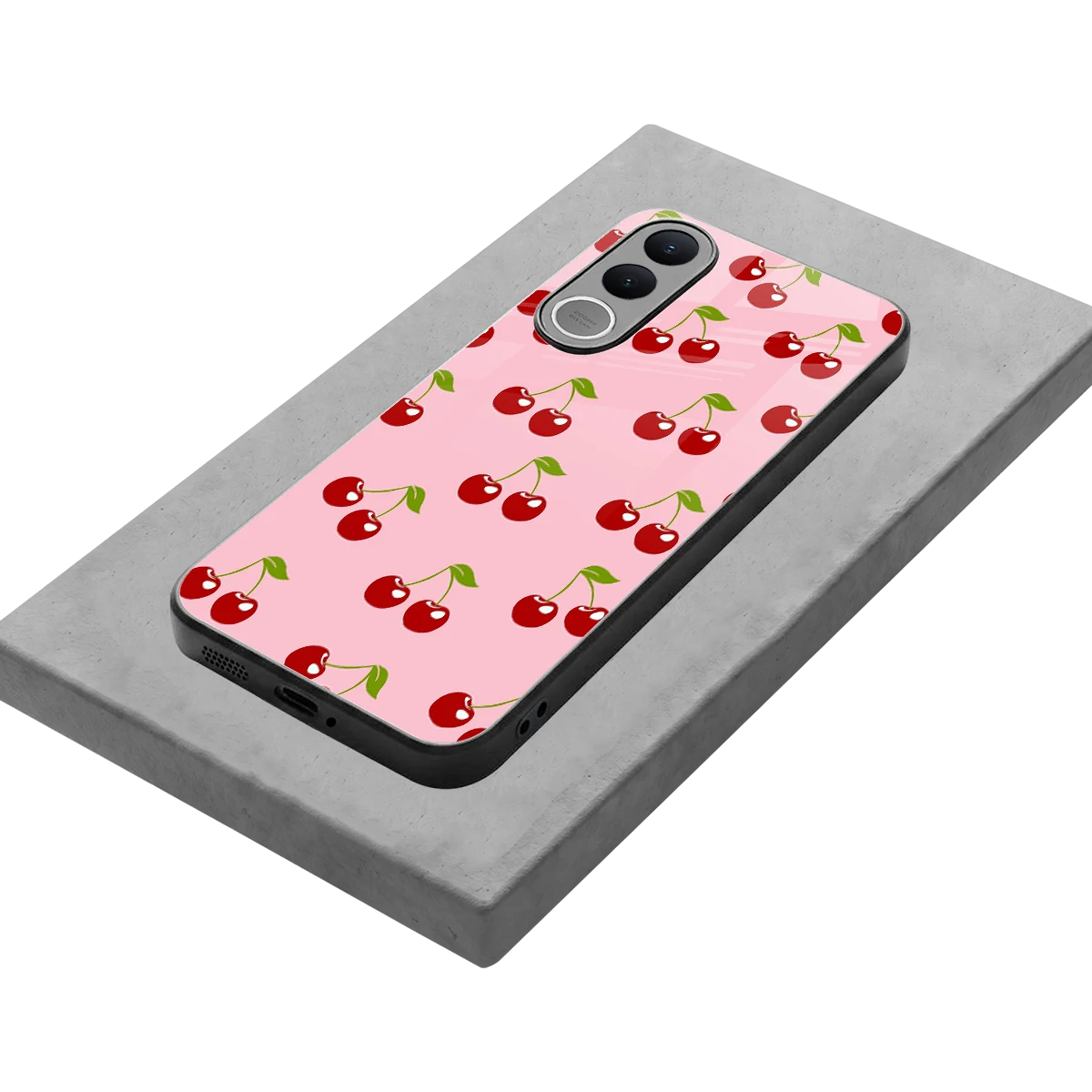 Juicy Pop stylish phone case for vivo v70 fe | glossy glass and slim fit