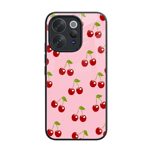 Juicy Pop back phone cover | glass case for vivo v70 elite