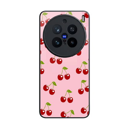 Juicy Pop back phone cover | glass case for vivo x200 pro
