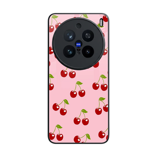 Juicy Pop back phone cover | glass case for vivo x200 pro