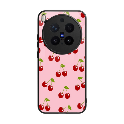 Juicy Pop back phone cover | glass case for vivo x300 pro