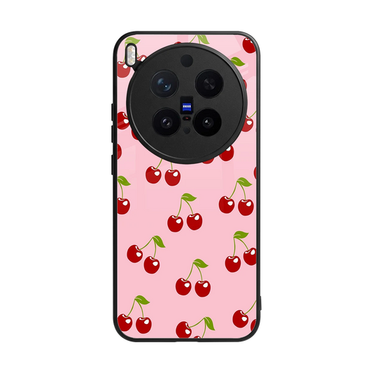 Juicy Pop back phone cover | glass case for vivo x300 pro