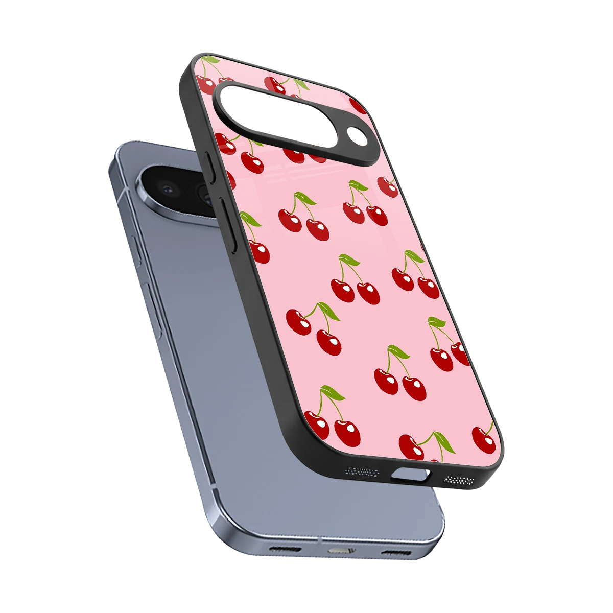 Juicy Pop sleek google pixel 10 cover with tempered glass back and TPU edges