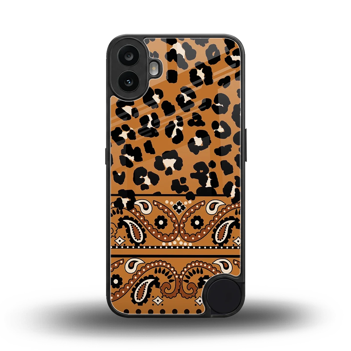 Jungle Bloom back phone cover | glass case for cmf nothing phone 1