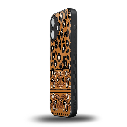 Jungle Bloom iPhone 16 mobile cover | shockproof glass phone case