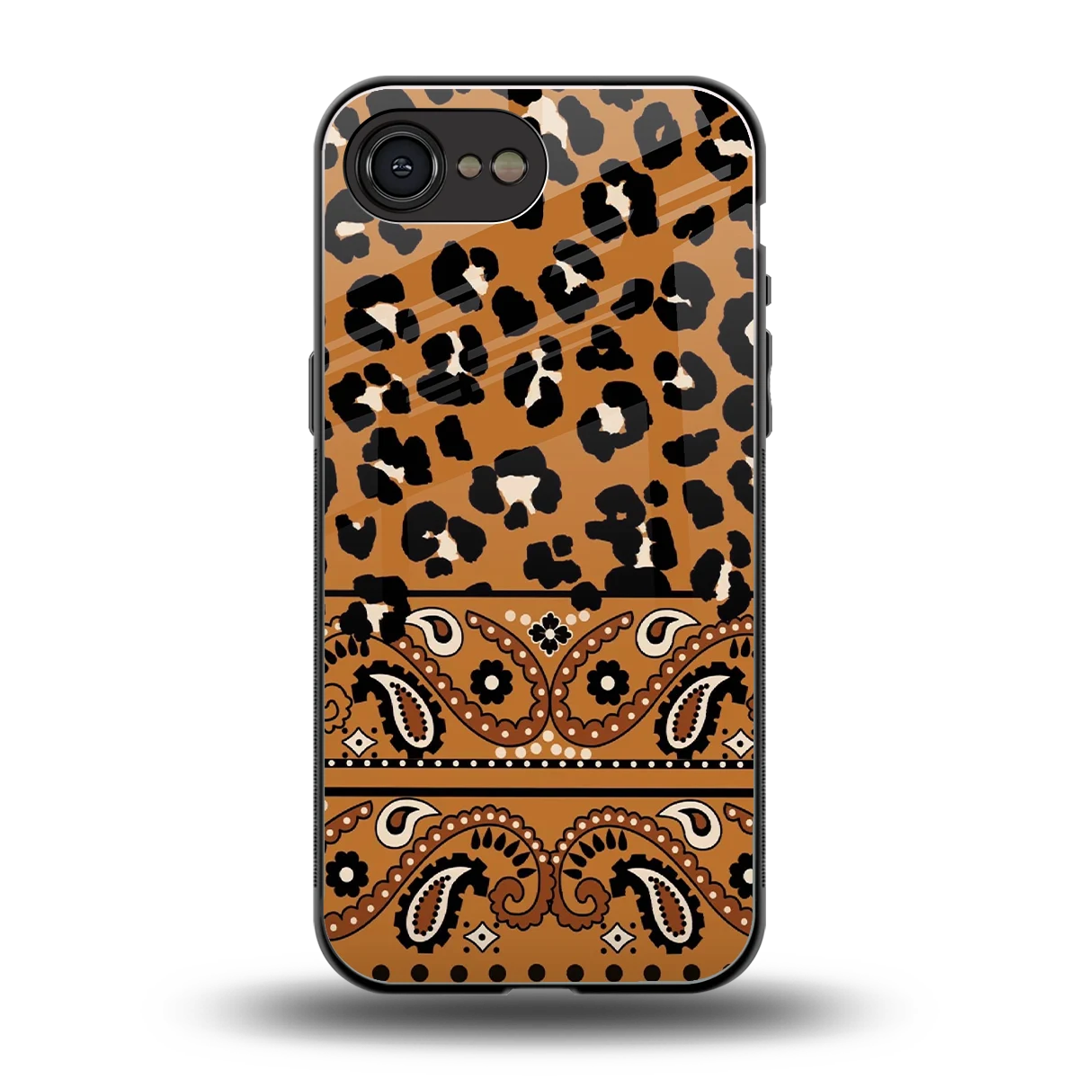 Jungle Bloom back phone cover | glass case for iphone 17e