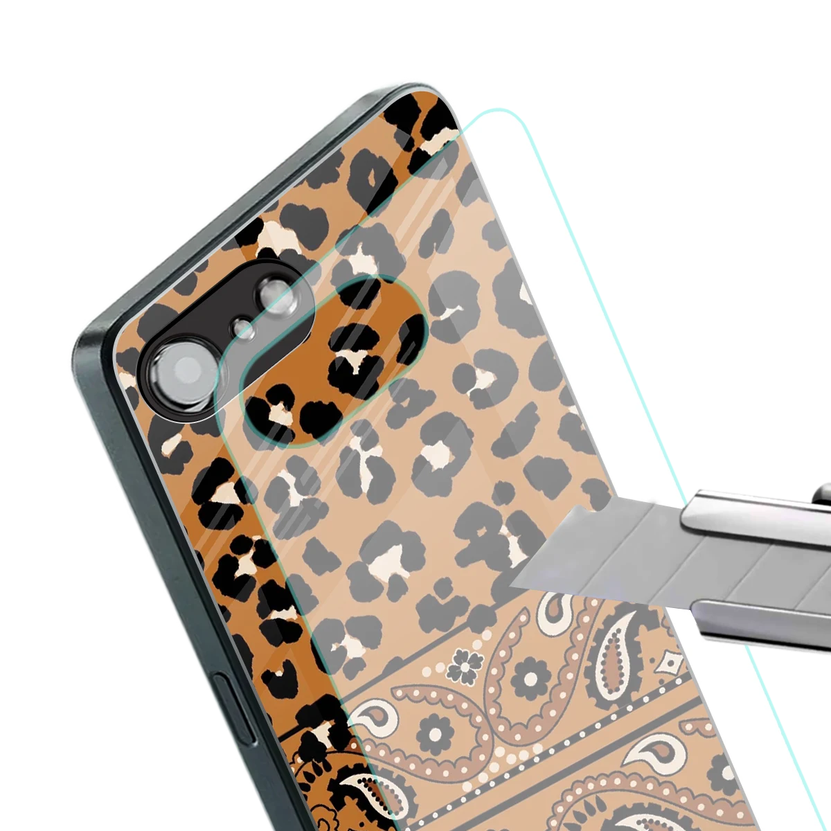Jungle Bloom stylish phone case for iphone 17e | glossy glass and slim fit