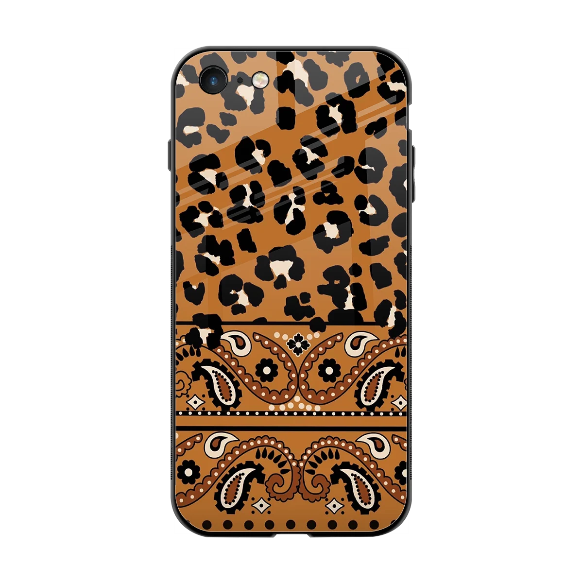 Jungle Bloom back phone cover | glass case for iphone 7