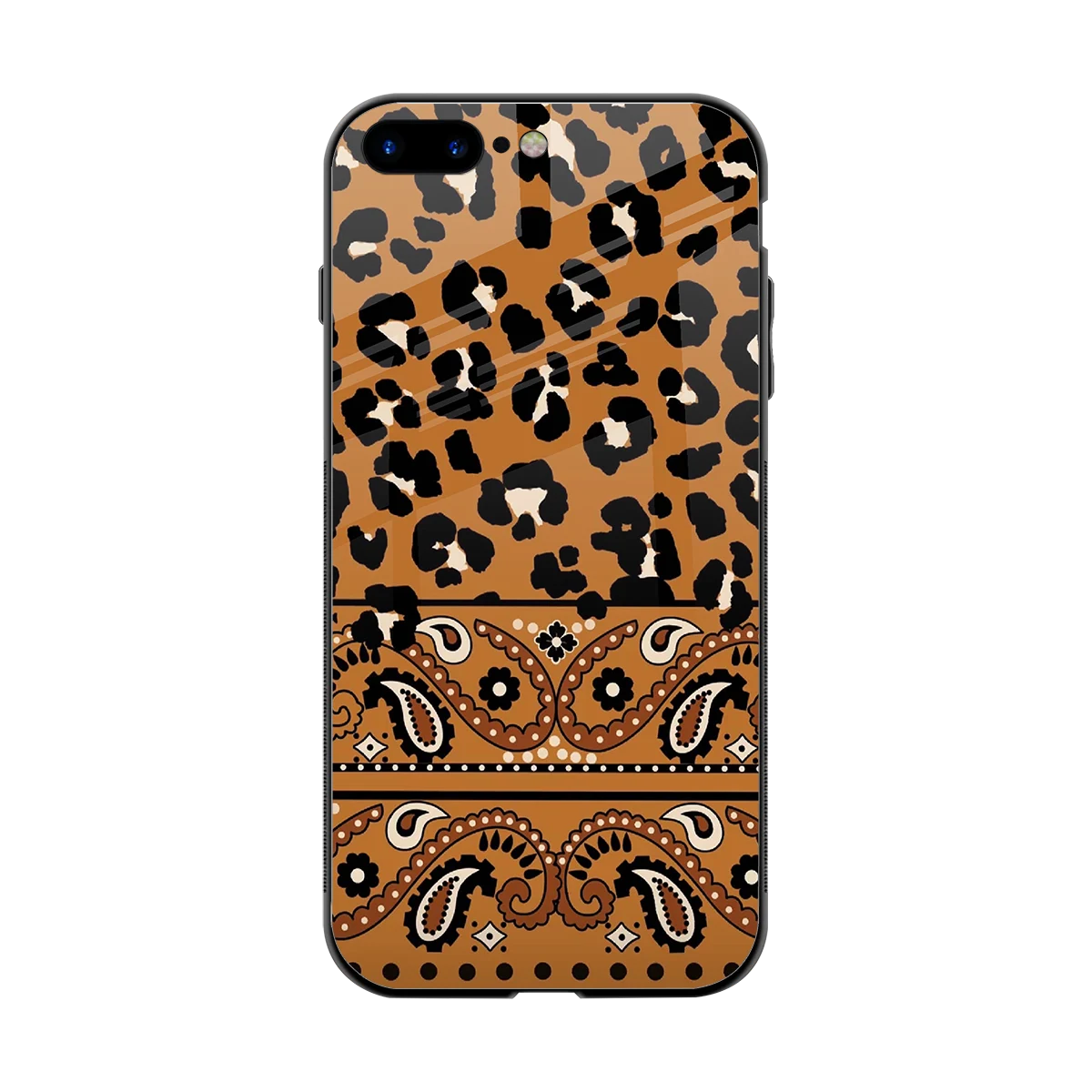 Jungle Bloom back phone cover | glass case for iphone 8 plus
