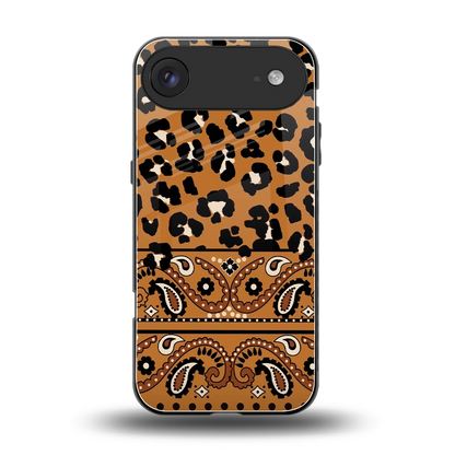 Jungle Bloom back phone cover | glass case for iphone air