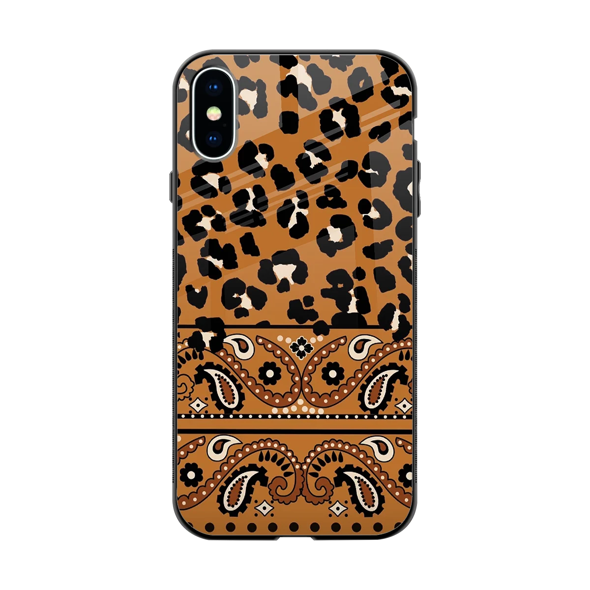 Jungle Bloom back phone cover | glass case for iphone x