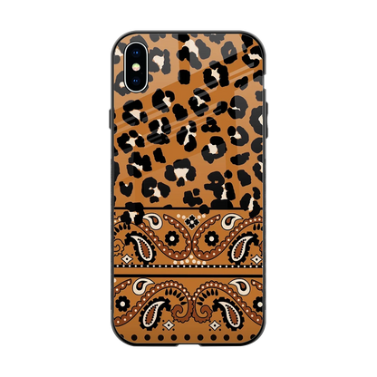 Jungle Bloom back phone cover | glass case for iphone xs max