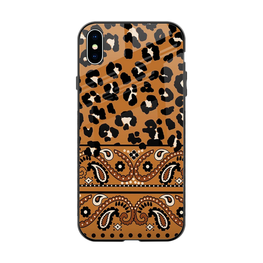 Jungle Bloom back phone cover | glass case for iphone xs max