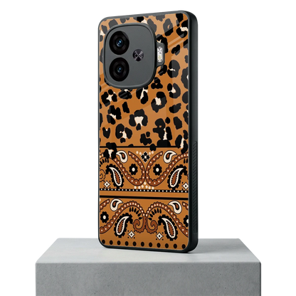 Jungle Bloom iqoo neo 10r 5g mobile cover | shockproof glass phone case