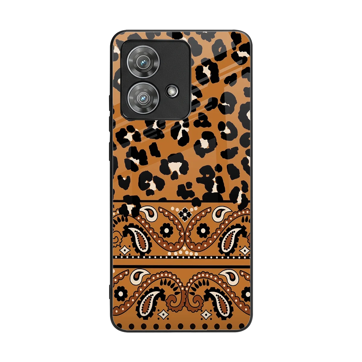 Jungle Bloom back phone cover | glass case for motorola edge 40 neo 5g