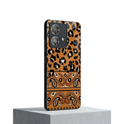 Jungle Bloom motorola edge 40 neo 5g mobile cover | shockproof glass phone case