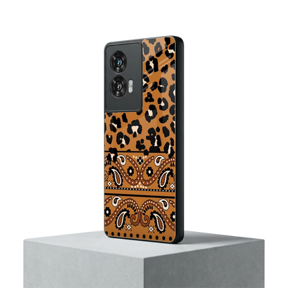 Jungle Bloom motorola edge 50 fusion mobile cover | shockproof glass phone case