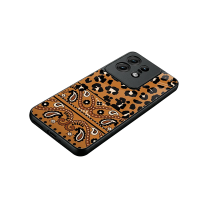 Jungle Bloom stylish phone case for motorola edge 50 pro | glossy glass and slim fit