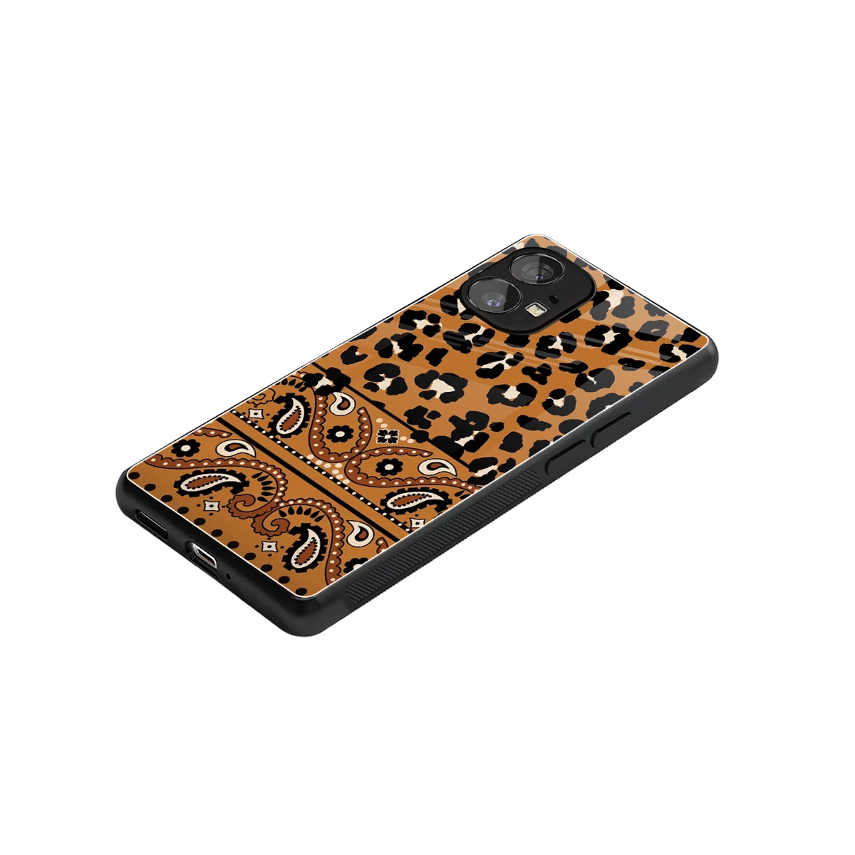 Jungle Bloom stylish phone case for nothing phone 1 | glossy glass and slim fit