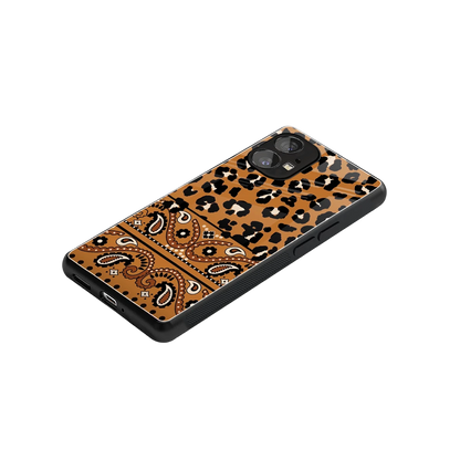 Jungle Bloom stylish phone case for nothing phone 1 | glossy glass and slim fit