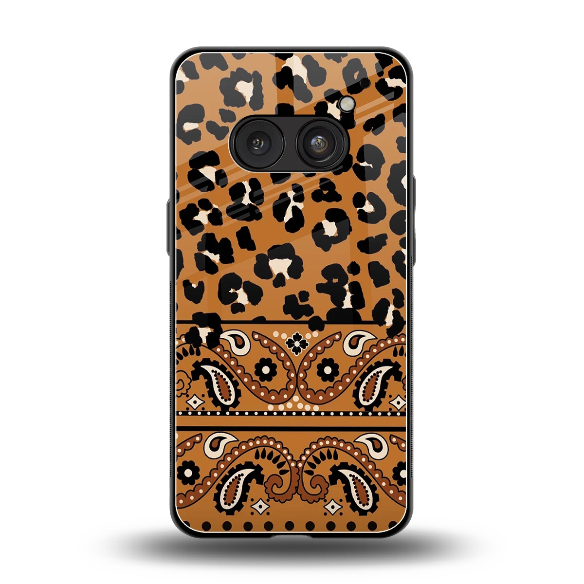 Jungle Bloom back phone cover | glass case for nothing phone 2a