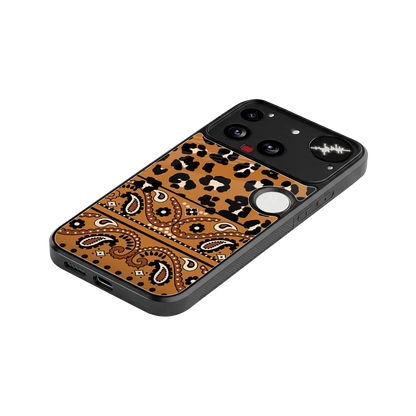 Jungle Bloom stylish phone case for nothing phone 3 | glossy glass and slim fit