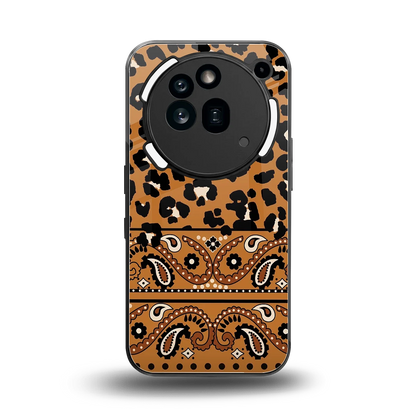 Jungle Bloom back phone cover | glass case for nothing phone 3a pro