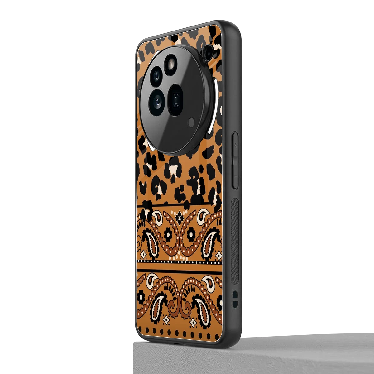 Jungle Bloom nothing phone 3a pro mobile cover | shockproof glass phone case
