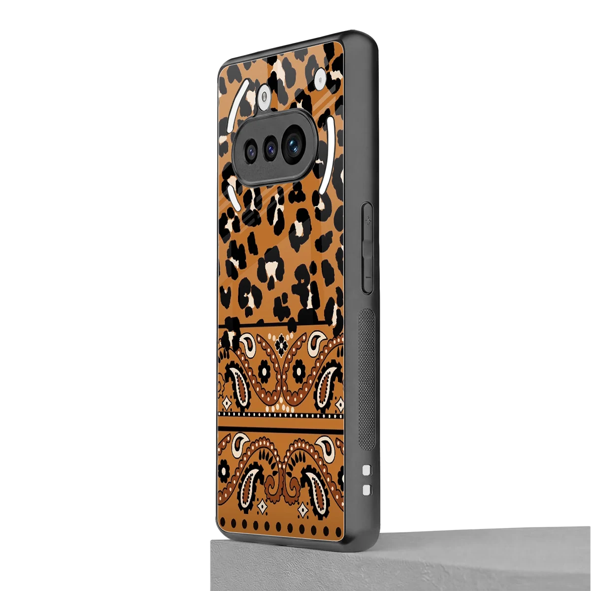 Jungle Bloom nothing phone 3a mobile cover | shockproof glass phone case