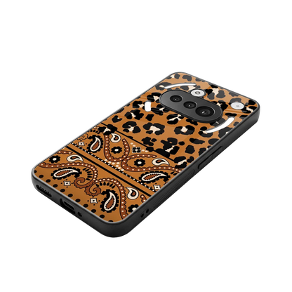 Jungle Bloom stylish phone case for nothing phone 3a | glossy glass and slim fit